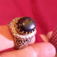 انگشتر جواهر اوپال درجه یک .