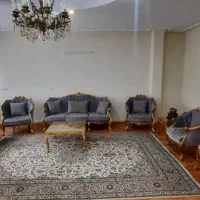 مبل استیل ۹ نفره با ناهار خوری ۶ نفره بسیار زیبا|مبلمان خانگی و میز عسلی|تهران, قلهک|دیوار