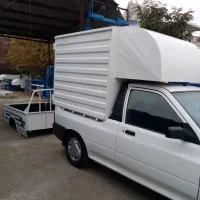 پراید وانت مدل ۱۴۰۱،اتاق مسقف فلزی و لاینر بابل|خودرو سواری و وانت|قدس, شهرک صنعتی گلگون|دیوار