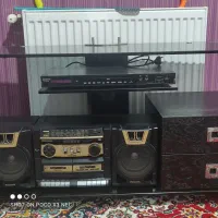 میز تلویزیون شیشه ای