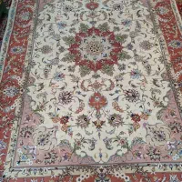 فرش جفت ۶ متری کاشمر نو و آکبند