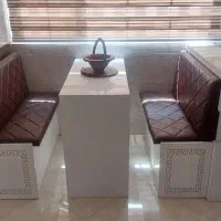 فروش جزیره(کانتر) و میز ناهارخوری کابینتی|میز و صندلی غذاخوری|سمنان, |دیوار