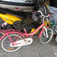 دوچرخه دخترانه سایز 20و26موجوداست .