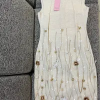 پیراهن مجلسی ترک oncu کرم