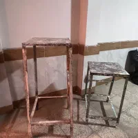 ۲عدد چهار پایه اهنی