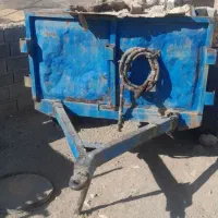 گاوآهن رومانی و یک عدد تریلی دو چرخ جکی