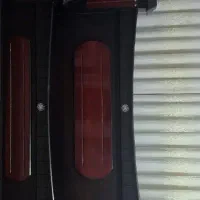 تخت خواب دو نفره تمیز محکم چوب روس