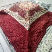 لحاف کرسی سلطنتی مدل خان کوچیکی دست دوز فول