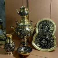 سماور برنجی|سماور، چای‌ساز، قهوه‌ساز|لردگان, |دیوار