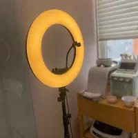 رینگ لایت ۴۵cm در حد نو ۱۰۰w|دوربین عکاسی و فیلم‌برداری|بندر انزلی, جهانگانی|دیوار