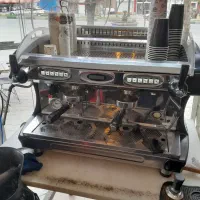 دستگاه اسپرسو  دو گروپ رویال.بهمراه اسیاب هوم۵۵۰۰