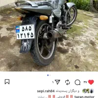 متور پاسار معاوضه با گوسفند|موتورسیکلت|رودسر, |دیوار