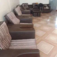 مبل راحتی ام دی اف دسته سرخود