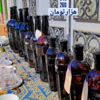 بطری قهوه ای در چهار سایز|ظروف نگهدارنده، پلاستیکی، یک‌بارمصرف|بوکان, |دیوار