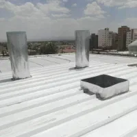 جوشکاری لوله بخاری وکانال کولر روی سقفهای سبک