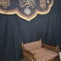 صندلی چوبی با تشک (نو)|صندلی و نیمکت|تفت, |دیوار