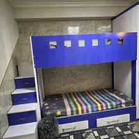 تخت دوطبقه و بوفه|تخت و سرویس خواب|تبریز, |دیوار