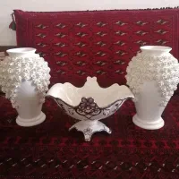 میوه خوری و گلدان