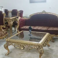 فروش فوری مبلمان کلاسیک ۹ نفره ونهار خوری ۸نفره