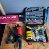 دریل شارژی و فرز|ابزارآلات|رامسر, |دیوار