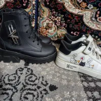 کاپشن دخترانه ونیم بوت نونو|کفش و لباس بچه|مشهد, انصار|دیوار