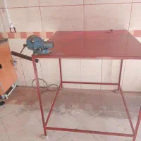 میزکار آهنی وتحریر صندلی اداری و گیره رومیزی