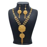 سرویس طلا ۱۸ عیار طرح بحرینی