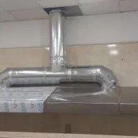 کانال کولر کانالسازی هود صنعتی استیل فنکوئل تهویه