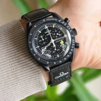 فروش قسطی ساعت امگاسواچmoonمشکی اسنوپی۳موتورهomega