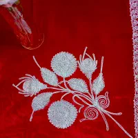 رومیزی مخمل قدیمی جهیزیه هدیه شب یلدا روز مادر|پرده، رانر، رومیزی|تهران, والفجر|دیوار