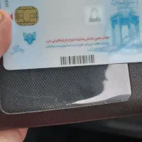 کیف پول زنانه با تعدادی کارت مدارک گم کردم
