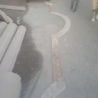 ستون گرد شیاردار و نرده سنگی و صراحی و سرستون وغیر|مصالح و تجهیزات ساختمان|گلستان (تهران), |دیوار