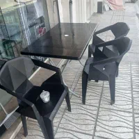 صندلی بلک 5بعدی میز 6 نفره بلک تاشو|صندلی و نیمکت|هشتگرد, شهرک بعثت|دیوار