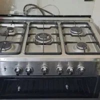 اجاق گاز فر دار ۵ شعله هیوندا|اجاق گاز و لوازم برقی پختوپز|تهران, نازیآباد|دیوار