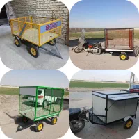 وانت گاری ریموک غرفه فلافلی کاسبی سیار موتور هندا