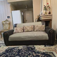 مبل ۷ نفره راحتی اسپرت چرم و پارچه|مبلمان خانگی و میز عسلی|تهران, اباذر|دیوار
