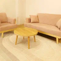 مبل دست چوبی مینیمال ۸ نفر|مبلمان خانگی و میز عسلی|شیراز, شهرک صنعتی شیراز|دیوار