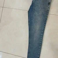 شلوار جین مردانه آبی خاکی ۳۶