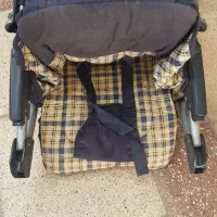 کالسکه  بچه ۶ چرخ تاشو سایه بان دار