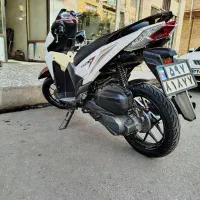 کلیک (کپکو)کریستال 125+پلاک ملی مدارک تکمیل