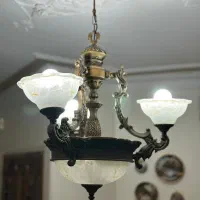 لوستر یونانی طرح چوب