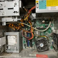 کامپیوتر کیسhpومانیتورLG|رایانه رومیزی|قدس, شهر‌قدس|دیوار