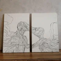 تابلو های مینیمال با طرح دلخواه شما