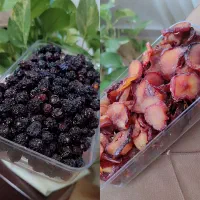 تنقلات یلداآلبالو برگه الو لواشک خانگی خوشمزه تازه