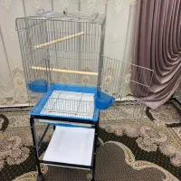 قفس  بهمراه پایه ۱۰۳۳|لوازم جانبی حیوانات|اردبیل, |دیوار