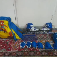 ست کامل اسکیت + لوازم ایمنی کامل