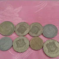 پولهای قدیمی 6عددسکه آهن ربا میسزبه