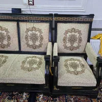 دو سرویس مبل سلطنتی و راحتی با میز عسلی شیشه ای|مبلمان خانگی و میز عسلی|زاهدان, |دیوار