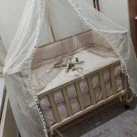 گهواره کنار تخت مادر ویونا مدل دلانا|تخت و صندلی بچه|قم, زنبیل آباد|دیوار