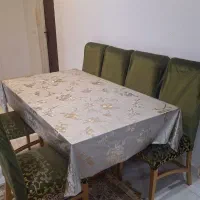 مبل هفت نفره ترک با میز ناهار خوری 6نفره|مبلمان خانگی و میز عسلی|بومهن, |دیوار